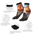 thumbnail image 5 of Sigee Cartoon Pattern Corgi for Crew Soft Moisture-wicking Socks ,Cushion Moisture Wicking Boot Socks for Men and Women, 5 of 7