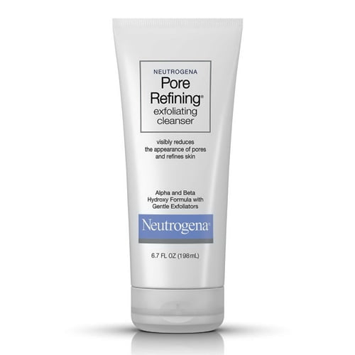neutrogena pore refining exfoliating cleanser walmart
