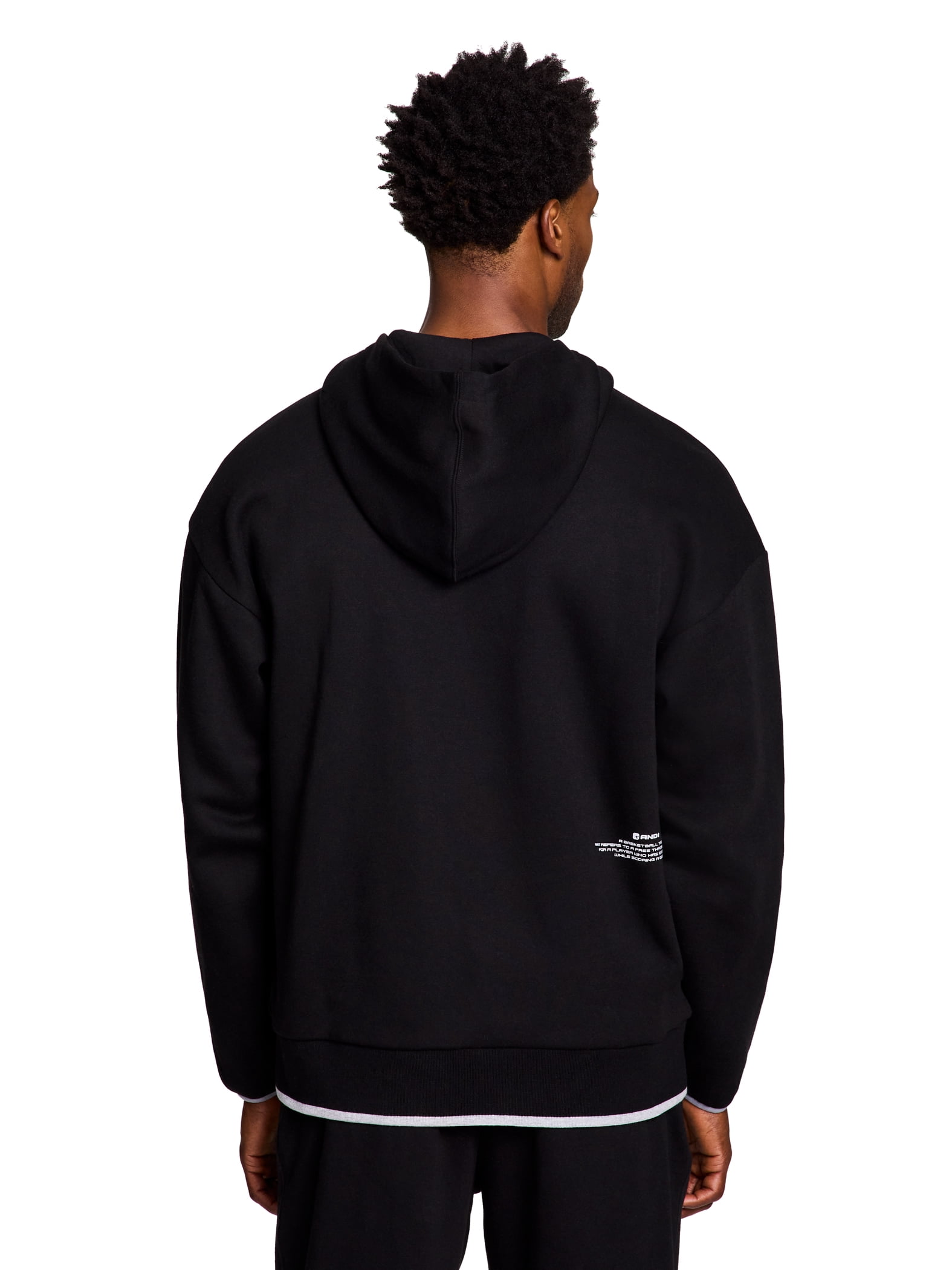 AND1 Men's and Big Men's Ultimate Pullover Hoodie Sweatshirt, Sizes S-5XL