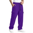 thumbnail image 4 of Mens Cargo Pants Casual Outdoor Hiking Pants for Men Athletic Joggers Sweatpants, 4 of 8