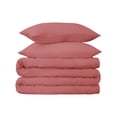thumbnail image 2 of Superior Egyptian Cotton 530 Thread Count Duvet Cover Set, King/California King, Blush, 2 of 6