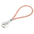 thumbnail image 3 of Uxcell Wristlet Bling Keychain Lanyard Crystal Wrist Keychain with Metal Clasp Champagne Color, 3 of 6