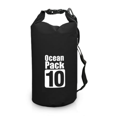 10L / 15L / 20L / 30L Outdoor Waterproof Dry Backpack Water Bag Roll Sack for Kayaking Rafting Boating River Trekking