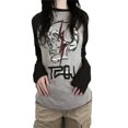 thumbnail image 2 of Aunavey Women Teen Girls Fairy Grunge Top Y2k Long Sleeve Baggy Sweatshirt Graphic Tee Vintage Streetwear T-Shirt, 2 of 5
