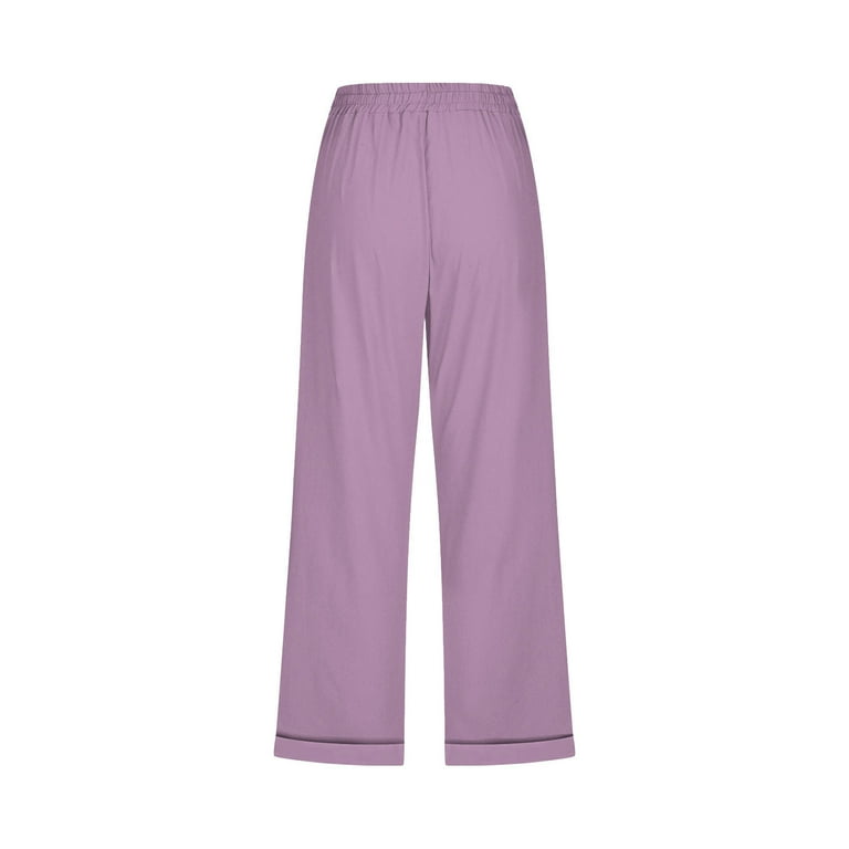 CheerKidz Capri Pants for Women's Summer Drawstring Elastic High