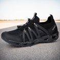 thumbnail image 4 of Zapatos Deporte Malla Antideslizantes Likrtyny Calzado Natación Playa Negro 37, 4 of 9