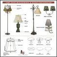 thumbnail image 3 of Royal Designs 8" True Bell Lamp Shade White with Uno, 3 of 5