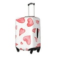 thumbnail image 2 of Balery Luggage Cover Pink Hearts Print Suitcase Covers for Luggage Elastic Washable Suitcase Protector Fits 18-32 Inch Luggage-X-Large, 2 of 9