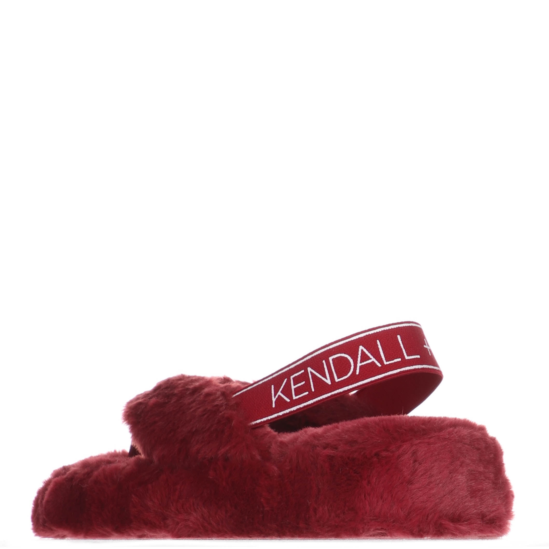 Kendall Kylie Women s Shayenne Faux Fur Thong Slipper Walmart