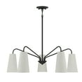 thumbnail image 2 of Edgewood 5-Light Chandelier in Matte Black, 2 of 6
