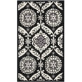 thumbnail image 2 of Safavieh Chelsea Hollie Geometric Area Rug, Black/Ivory, 8' x 10', 2 of 8