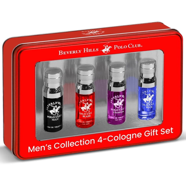 Set de regalo de colonias Beverly Hills Polo Club 4 x 60 ml