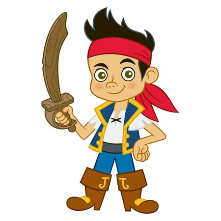 Jake & the Neverland Pirates Peel & Stick Giant Wall Decal - 21W x 32H in.