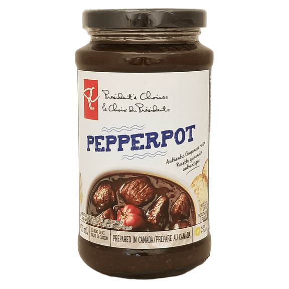 President's Choice Pepperpot Cooking Sauce, 400mL/14.1 fl oz