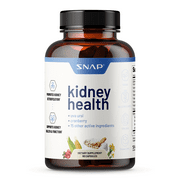 Kidney Health Supplement, Kidney Cleanse and Detox Formula from Snap Supplements, Uva Ursi Formula, 60 Capsules