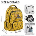 thumbnail image 7 of Aplkyhs Cartoon Truck Backpack for Kids 9-12 School Bag Lightweight Water Resistant Bookbag for Daily School, 7 of 7