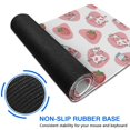 thumbnail image 6 of Long Mouse Pads for Desk,White Cow Strawberry Jar Pattern Desk Mats on Top Of Desks, Desk Mouse Pad Extra Large with 3mm Non-Slip Base and Stitched Edge for Gaming,Office,Work,Home 31.5"x11.8", 6 of 6