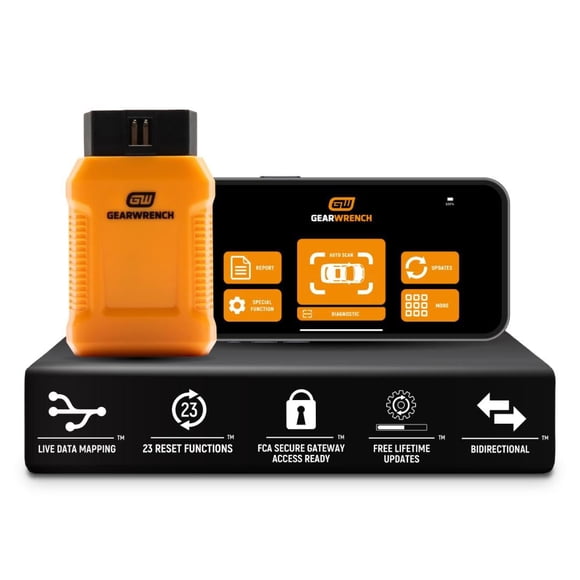 Herramienta de escaneo de diagnóstico GEARWRENCH GWSMARTBT bidireccional