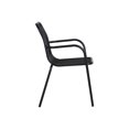 thumbnail image 3 of Brant House - Cypress Outdoor Dining Chair - Black (Set of 2), 3 of 8