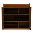 thumbnail image 6 of Miumaeov 7-layer Shoe Cabinet Bamboo Shoe Storage Cabinet Organizer w/Door for Entryway, 6 of 12
