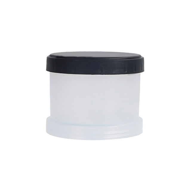 Milk Powder Card Storage Three Layer Milk Powder Three Layer Storage Milk Powder Dispenser Food Milk Powder Portable Kitchen Counter Storage Potato Chip Storage Containers for Pantry Glass Freezer