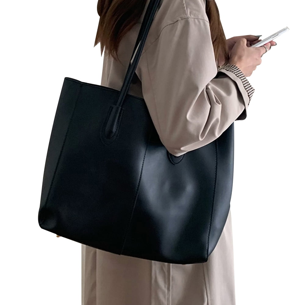 Purses and Handbags for Women Fashion Tote Bags Shoulder Bag Top Handle Satchel Bagsblack Walmart