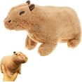 thumbnail image 1 of Mastery Brand Peluche de Capybara Realista - Capibara Suave y Adorable Regalo para Ninos y Ninas en Color Cafe; Juguete de Peluches Animalito Tierno Kawaii Esponjoso y Relleno, 1 of 6