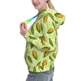 thumbnail image 2 of Sikiie Fresh Corn Women's Casual Hoodies Long Sleeve Lightweight Pullover Tops Loose Sweatshirt-Medium, 2 of 7