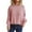 Pink, variant on Women's Fashion Casual Round Neck Pullover Solid Color Long-sleeve Sweater Top for Everyday Style, Comfortable and Chic Top for Women,Blue,L