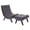 Other, variant on OSP Home Furnishings Tustin Lounge Chair and Ottoman Set With Deluxe PU Pewter and Black Legs