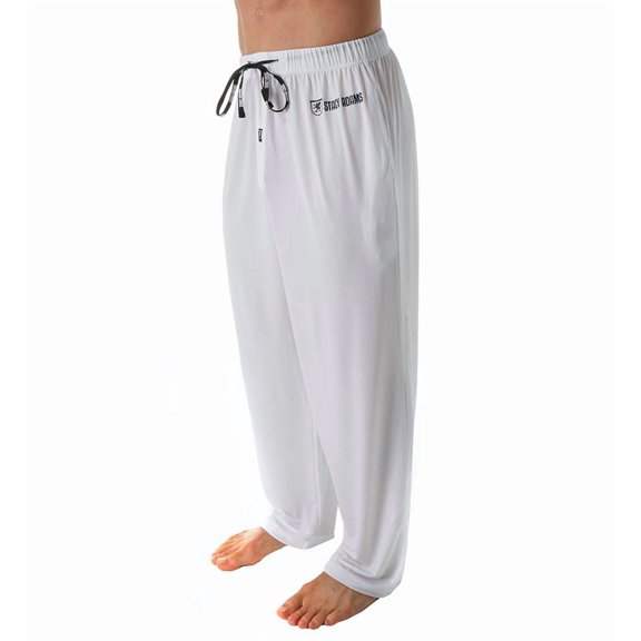 Men's Stacy Adams SA6000 Moisture Wicking ComfortBlend Lounge Pant (White 3XL)
