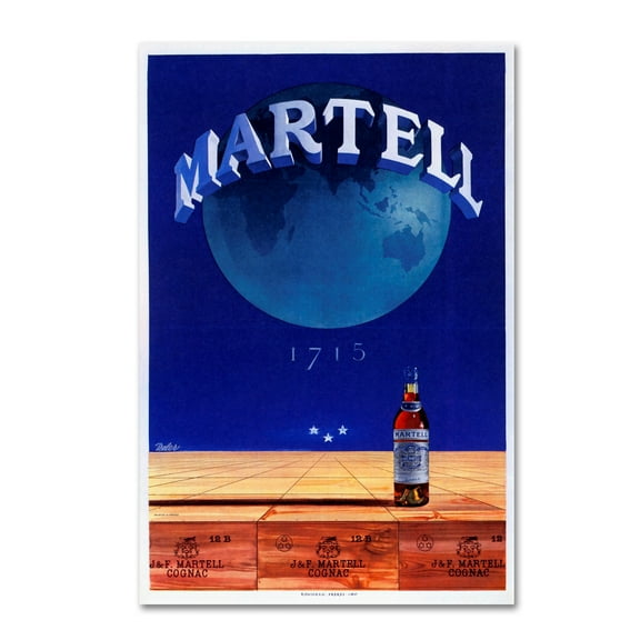 Trademark Fine Art 'Martell' Canvas Art by Vintage Apple Collection
