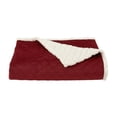 thumbnail image 3 of J. Queen New York  Casey Sherpa Quilt Set Crimson - Full - Queen, 3 of 5