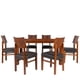 thumbnail image 2 of Comedor Kessa Muebles Sidney 6 sillas Café, 2 of 23