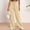 Khaki, variant on ZZwxWA Womens Casual Wide Leg Pants High Waisted Button Down Straight Long Trousers Palazzo Pants Sale