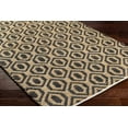 thumbnail image 3 of Hauteloom Isaye Recycled Material Living Room, Bedroom Area Rug - Contemporary - Lambswool, Dark Purple, Taupe - 6' x 9', 3 of 8