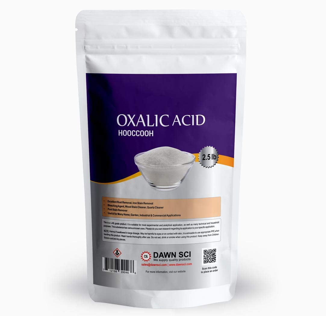 Oxalic Acid 2.5Lb For Rust& stain remover