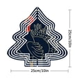 thumbnail image 2 of Stylized Gold Turkey Wind Spinner - Tree-Shaped Metal Garden Decoration with Red Accents Perfect for Holiday Yard Decor, 2 of 7