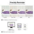 thumbnail image 7 of PiccoCasa Egyptian Cotton Pillowcases, Envelope Pillow Covers, Jumbo Lilac 1, 7 of 7