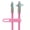 Pink, variant on HyperGear USB-C to USB-C Fast Charge and Sync Chunky180° Rugged Cable, 12 Ft., White, 16226