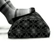 thumbnail image 5 of Ethnic Foot Rest, Antique Modern Geometric Motif with Royal Victorian Irish Damask Effects, Non-Slip Backing Adjustable Ergonomic Memory Foam Leg Support for Office, Charcoal Grey Black, by Ambesonne, 5 of 5