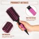thumbnail image 4 of Cepillo de pelo redondo Unique Bargains Cepillos de pelo para mujeres con pines de nylon color rosa 10.04"x2.76", 4 of 7