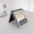thumbnail image 3 of Luxury Bling Plating Mirror Design Phone Case Compatible With Samsung Galaxy Z Flip 4, 3 of 3