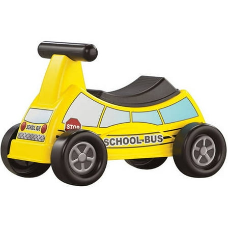 American Plastic Toys School Bus Ride-On