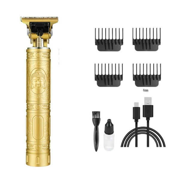 Cortadora de pelo Vintage T9 para mujer maquina de corte de pelo profesional 0 Mm recortadora de nariz y Oreja acabado de hombre Walmart en linea