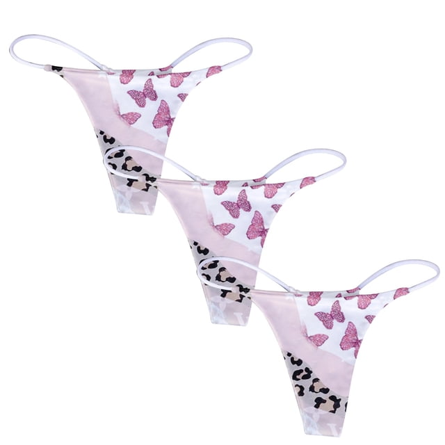 Aayomet Culotte en Coton pour Femmes (Blanc, m)