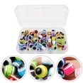 thumbnail image 4 of 200 Pcs/100 Pcs Perles d'Appât de Pêche Perles de Pêche Il de Poisson Plastique Dur Pêche à la Mouche, 4 of 6