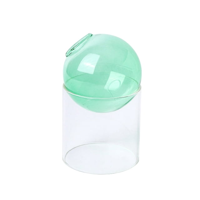 Glass Vases for Flowers,Glass Plant Container Decorative Vase Desktop Vase ,Creative Rotatable Hydroponic Plants Vases Container,for Home Living Room Decor