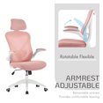 thumbnail image 6 of Porthos Home Raif Office Chair, Mesh Back, Central Tilt, Flip-up Armrests, 6 of 8
