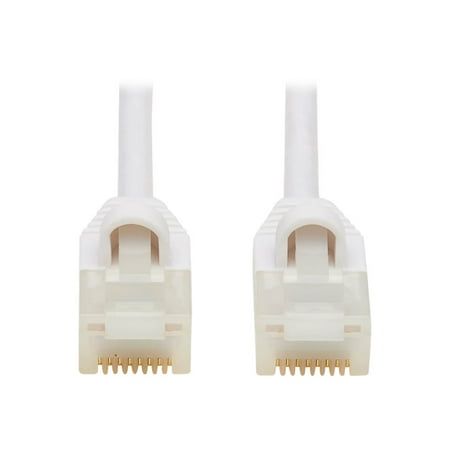 UPC: 0037332260482 | Tripp Lite Safe-IT Cat6a 10G Snagless Antibacterial Slim UTP Ethernet Cable (RJ45 M/M) White 10 ft. (3.05 m)
